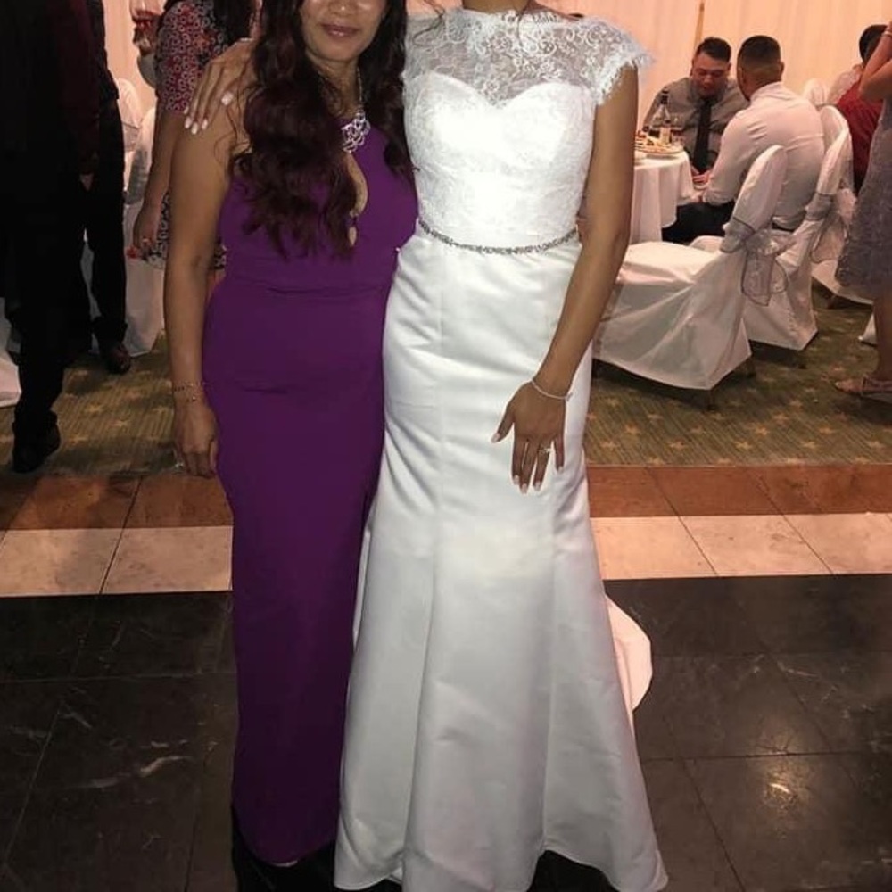 David’s Bridal Wedding Gown